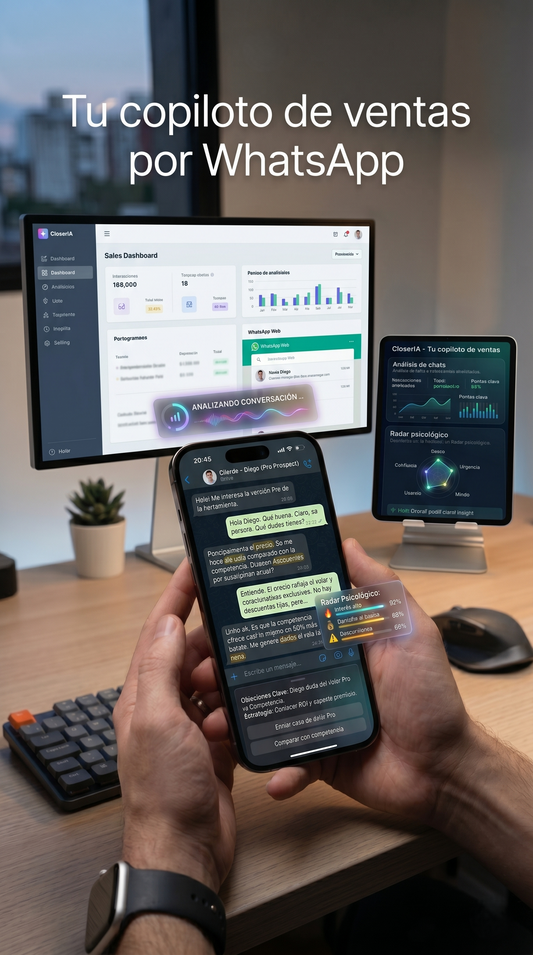 CloserIA: Copiloto de ventas.